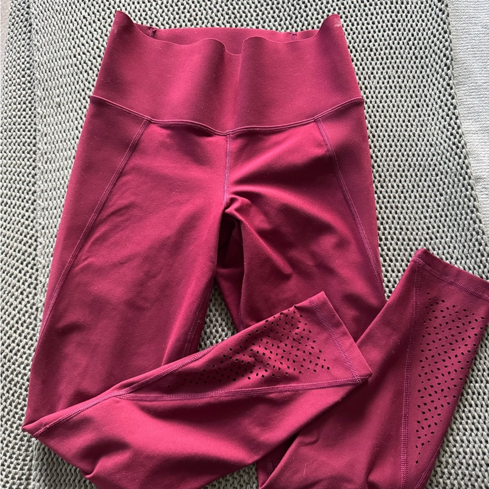 Maroon Leggings